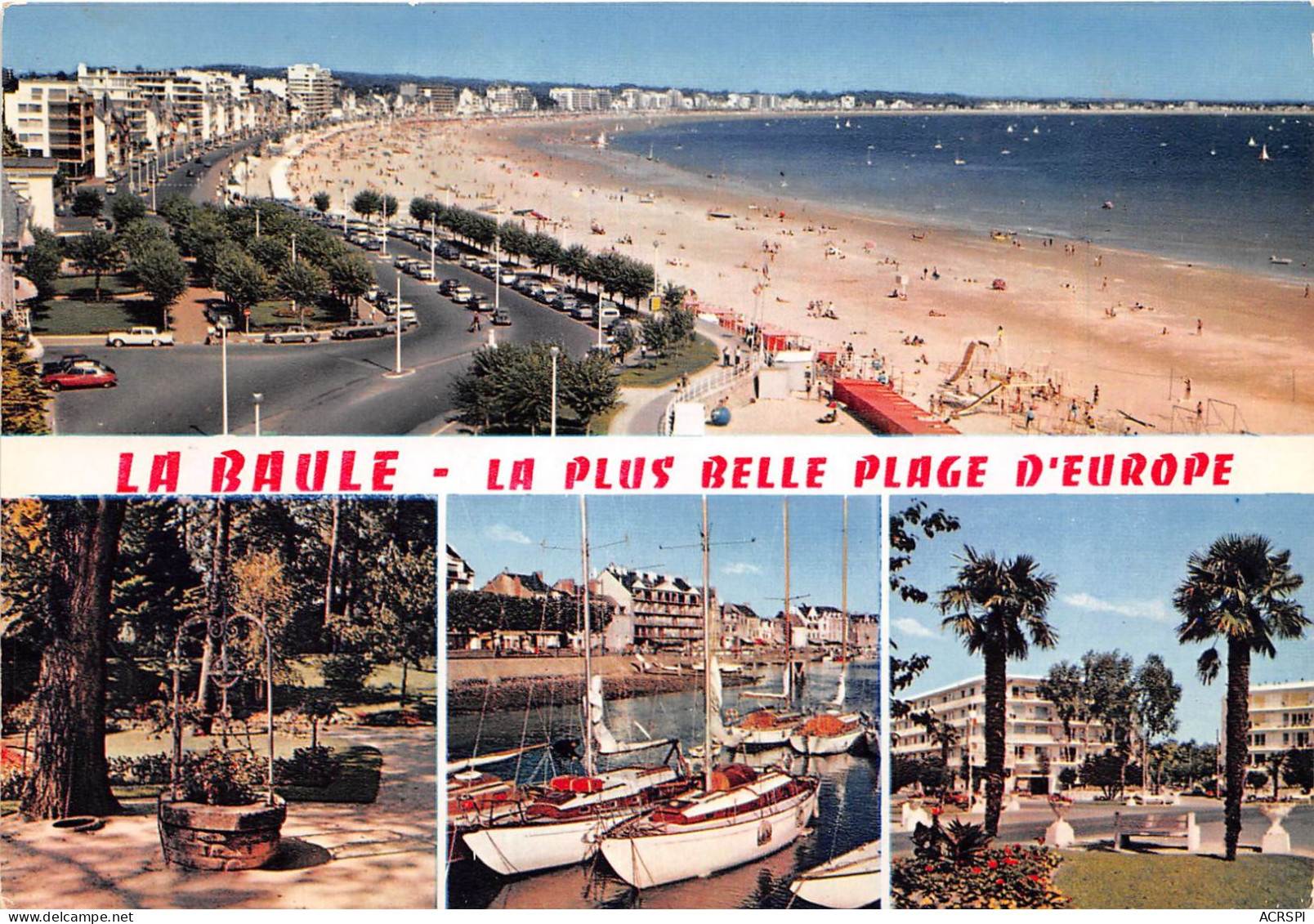 LA BAULE Vue Generale De La Plage Prise De L Hotel Majestic 28(scan Recto-verso) MA2131 - La Baule-Escoublac