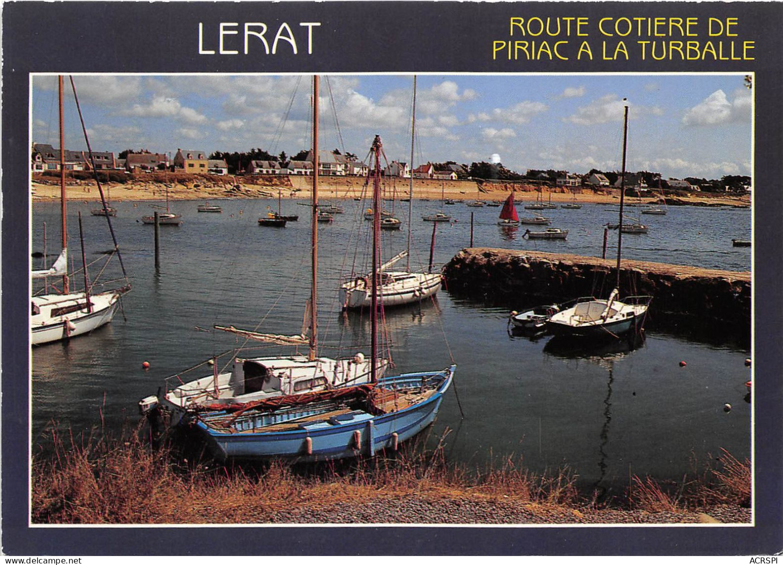 PIRIAC SUR MER La Plage Et Le Port De Lerat 17(scan Recto-verso) MA2131 - Piriac Sur Mer