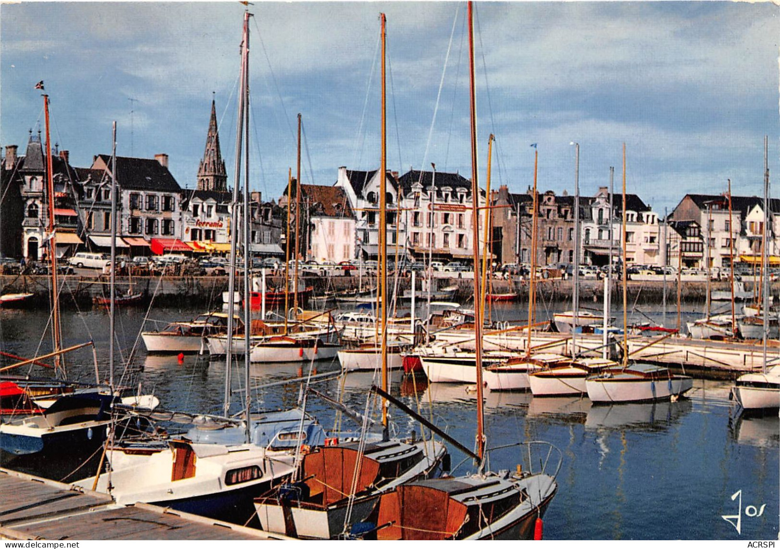 LE POULIGUEN LA BAULE Bateaux De Plaisance Le Long Des Pontons 24(scan Recto-verso) MA2131 - Le Pouliguen