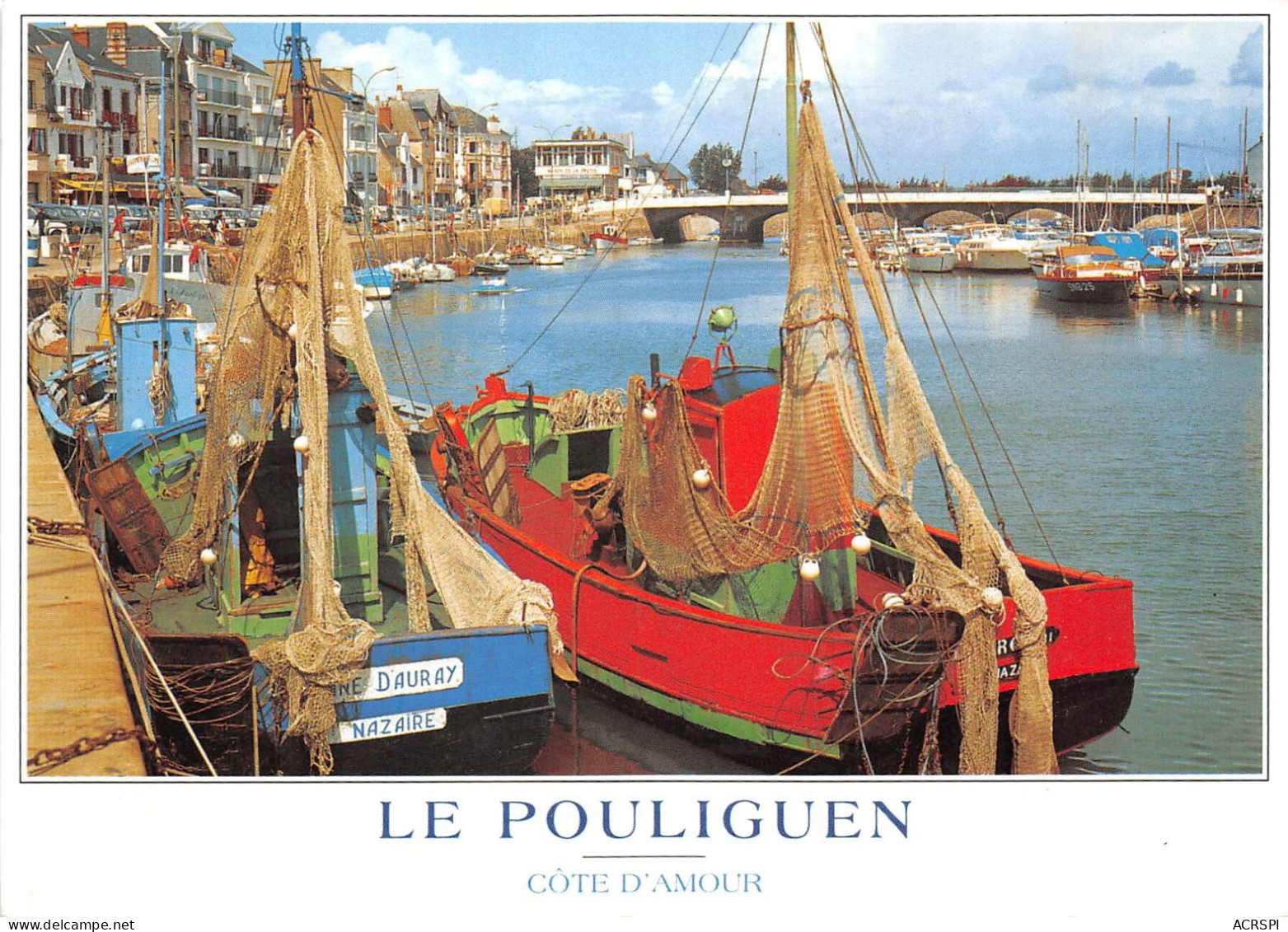 LE POULIGUEN Chalutiers A Quai 20(scan Recto-verso) MA2131 - Le Pouliguen