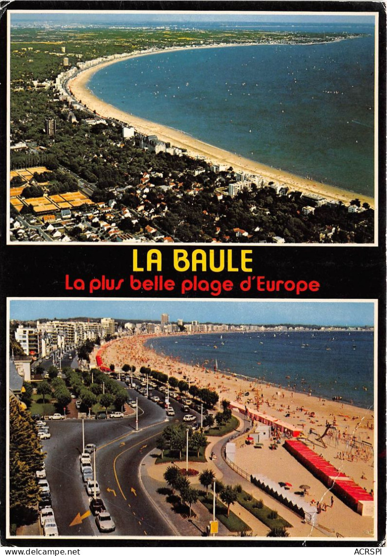 LA BAULE La Plus Belle Plage D Europe 11(scan Recto-verso) MA2131 - La Baule-Escoublac
