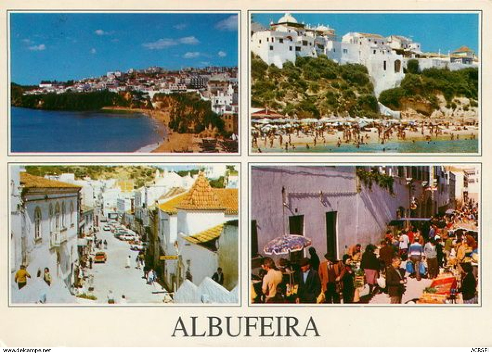 Albufeira Faro ALGARVE Portugal  37  (scan Recto-verso)MA2130Ter - Faro