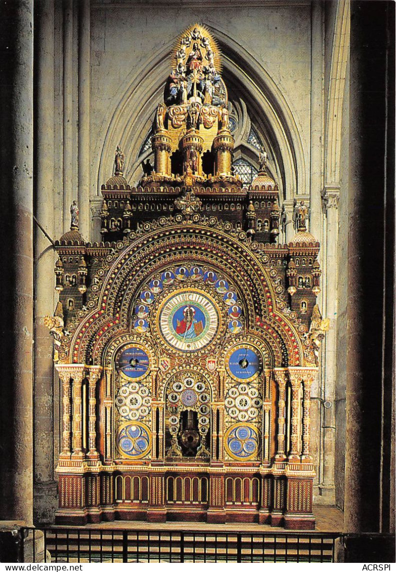 BEAUVAIS Cathedrale St Pierre Horloge Astronimique 24(scan Recto-verso) MA2129 - Beauvais