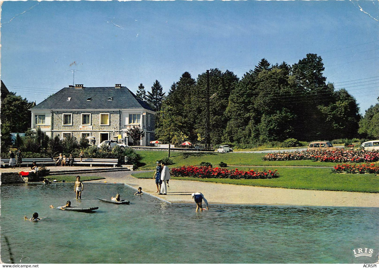 BAGNOLES DE L ORNE La Pataugeoire Piscine Enfantine 8(scan Recto-verso) MA2128 - Bagnoles De L'Orne