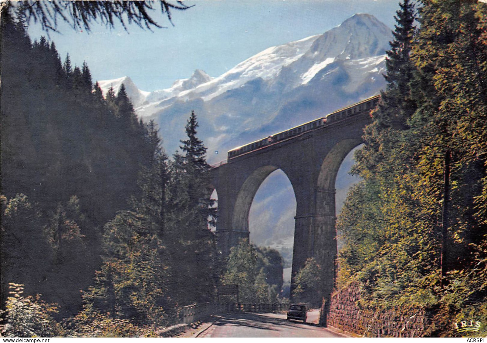 VALLEE DE CHAMONIX MONT BLANC Le Viaduc Sainte Marie Aux Houches Et L Aiguille Du Gouter 11(scan Recto-verso) MA2126 - Chamonix-Mont-Blanc