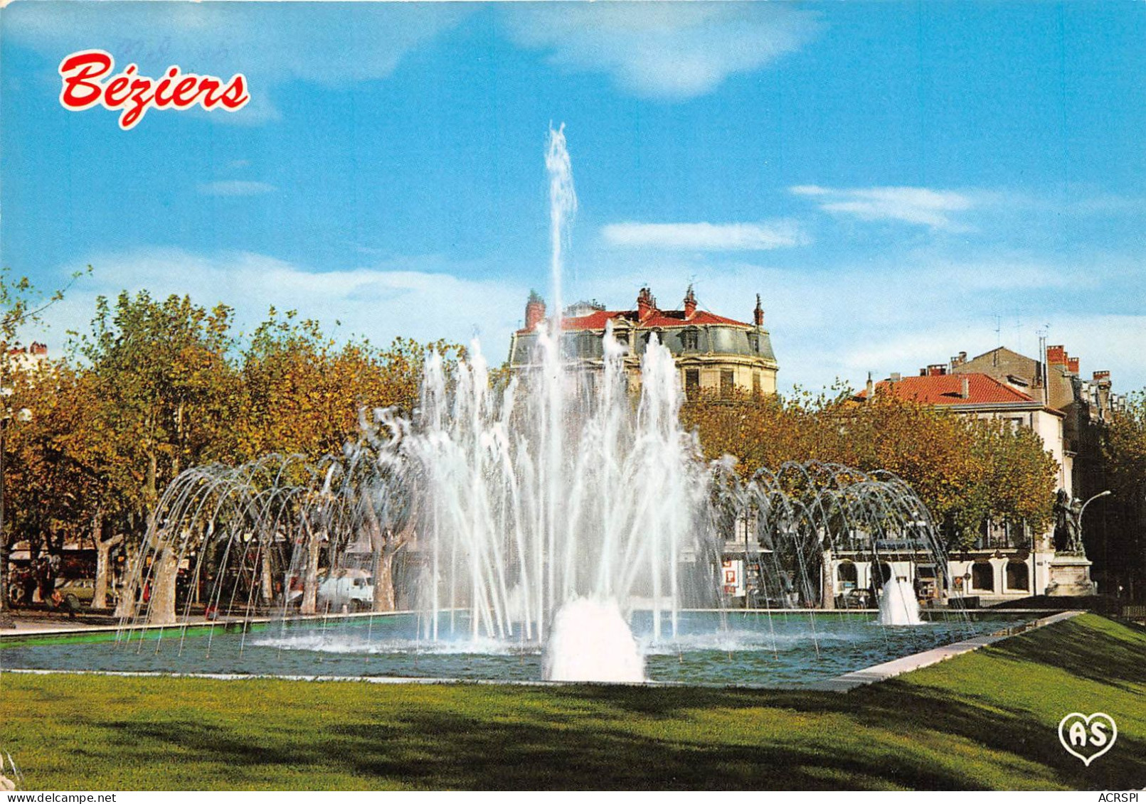 BEZIERS Place Jean Jaures 24(scan Recto-verso) MA2125 - Beziers