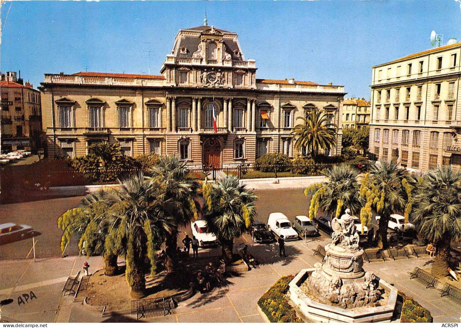 MONTPELLIER La Prefecture Et L Hotel Des Postes 15(scan Recto-verso) MA2125 - Montpellier