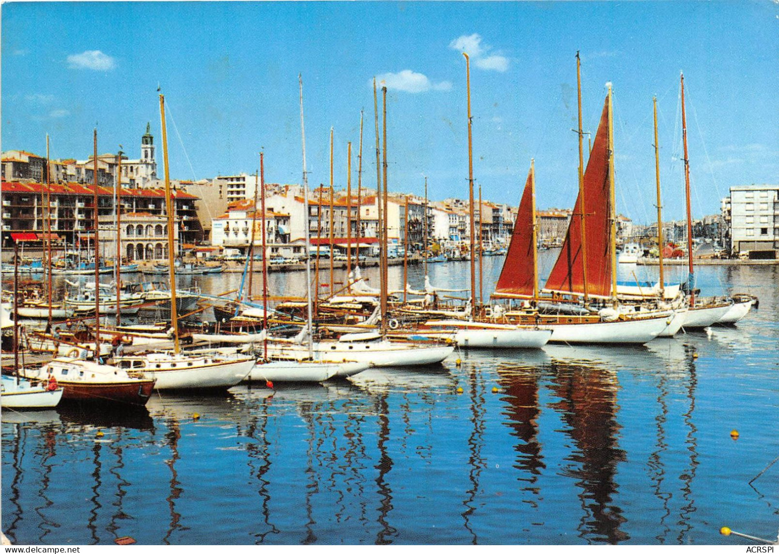 SETE Le Port De Plaisance 2(scan Recto-verso) MA2125 - Sete (Cette)