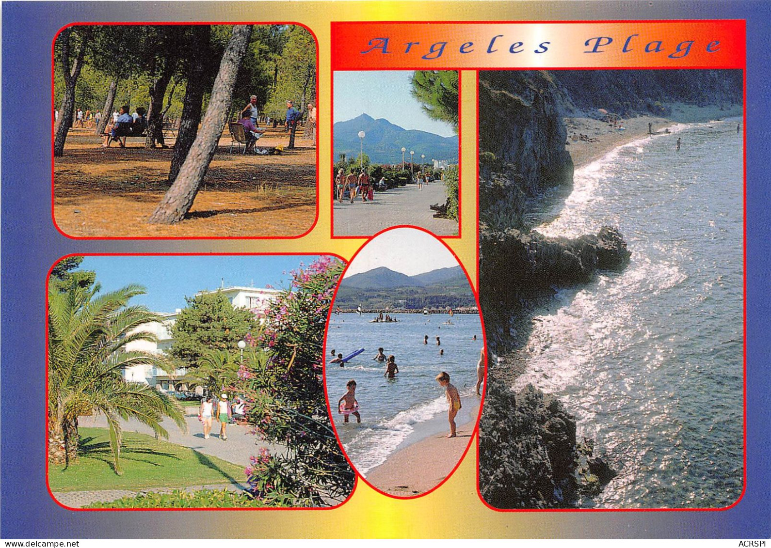 ARGELES SUR MER La Pinede La Plage 3(scan Recto-verso) MA2154 - Argeles Sur Mer