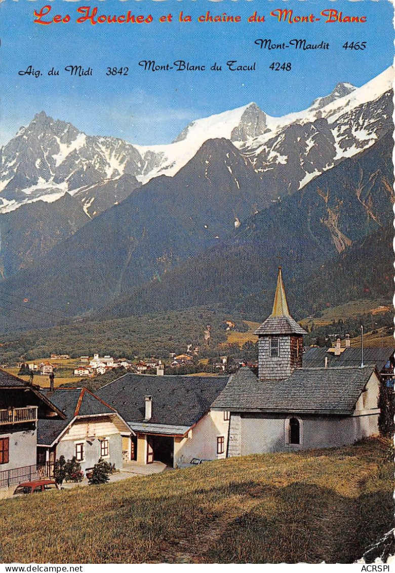 LES HOUCHES MONT BLANC La Chapelle Du Fouilly Et Le Massif Du Mont Blanc 19(scan Recto-verso) MA2153 - Les Houches