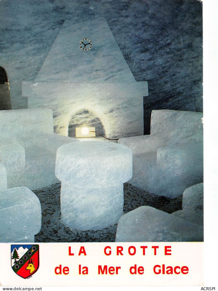 CHAMONIX MONT BLANC La Grotte De La Mer De Glace Le Coin De Feu 5(scan Recto-verso) MA2153 - Chamonix-Mont-Blanc