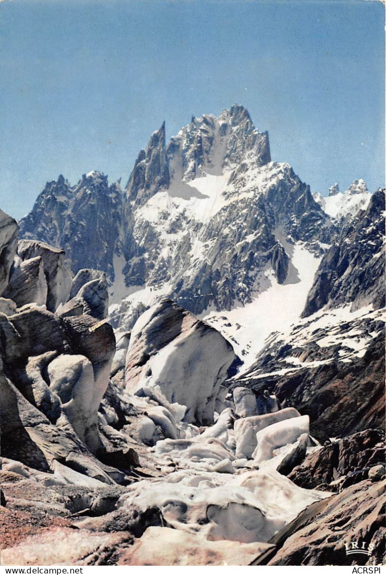 CHAMONIX MONT BLANC Les Seracs De La Mer De Glace Et Les Grands Charmoz  14(scan Recto-verso) MA2153 - Chamonix-Mont-Blanc