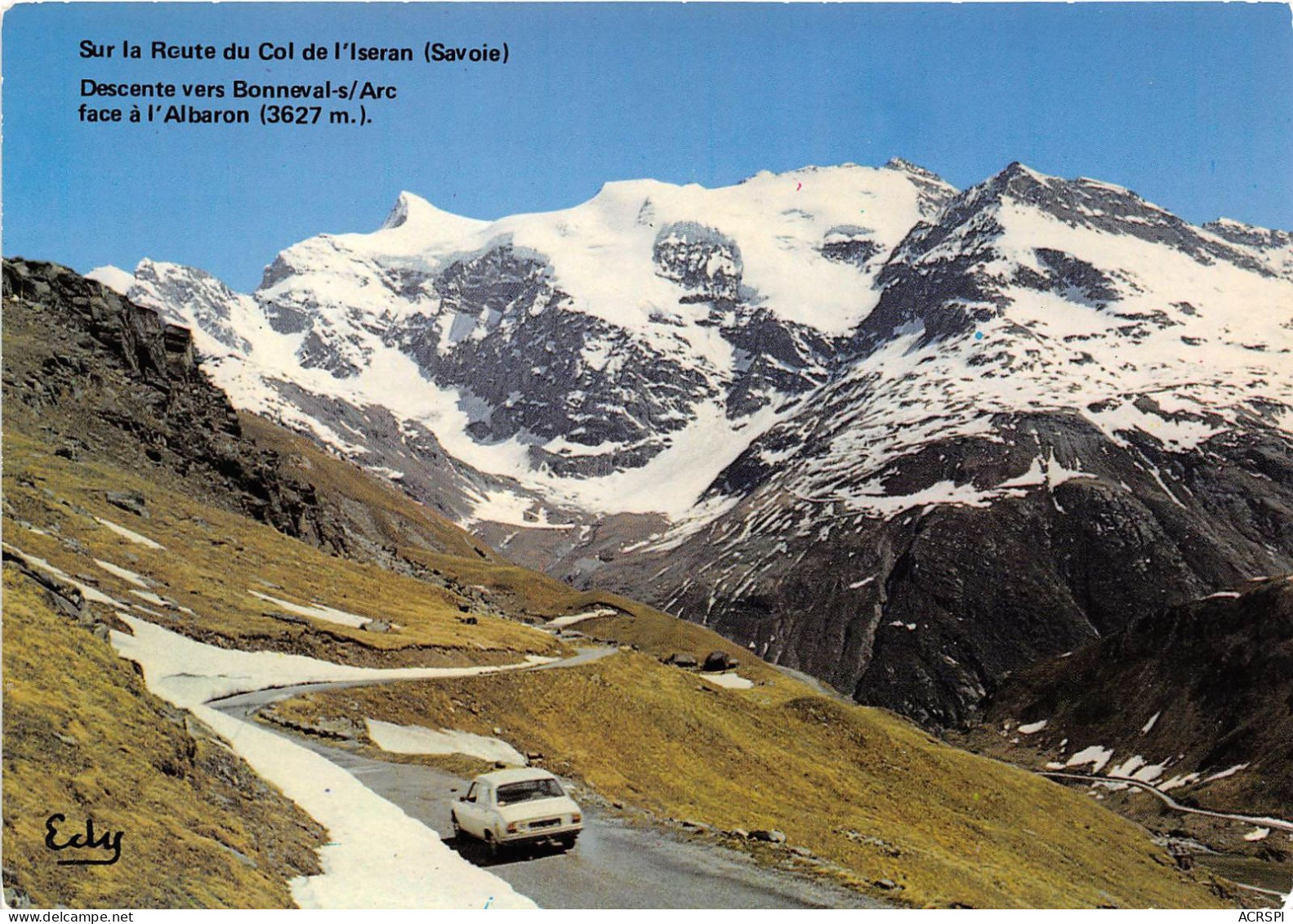 En Haut Maurienne Sur La Route Du Col D Iseran En Descendant Vers Bonneval Sur Arc 28(scan Recto-verso) MA2152 - Bonneval Sur Arc