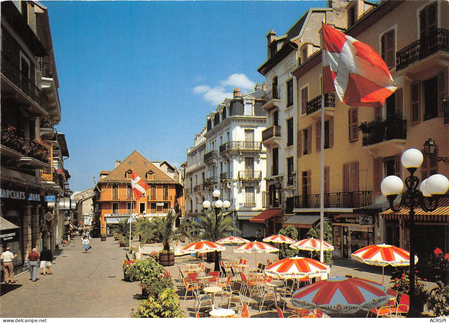 AIX LES BAINS La Place Carnot 8(scan Recto-verso) MA2152 - Aix Les Bains
