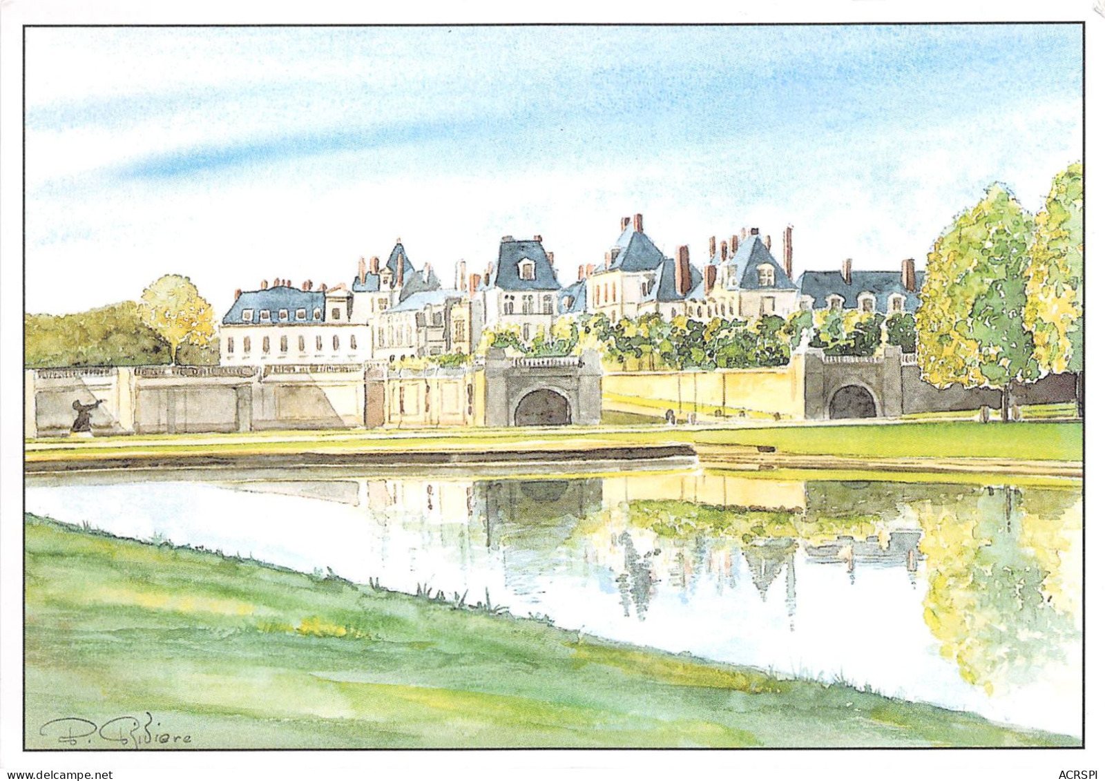 FONTAINEBLEAU Le Chateau 30(scan Recto-verso) MA2147 - Fontainebleau