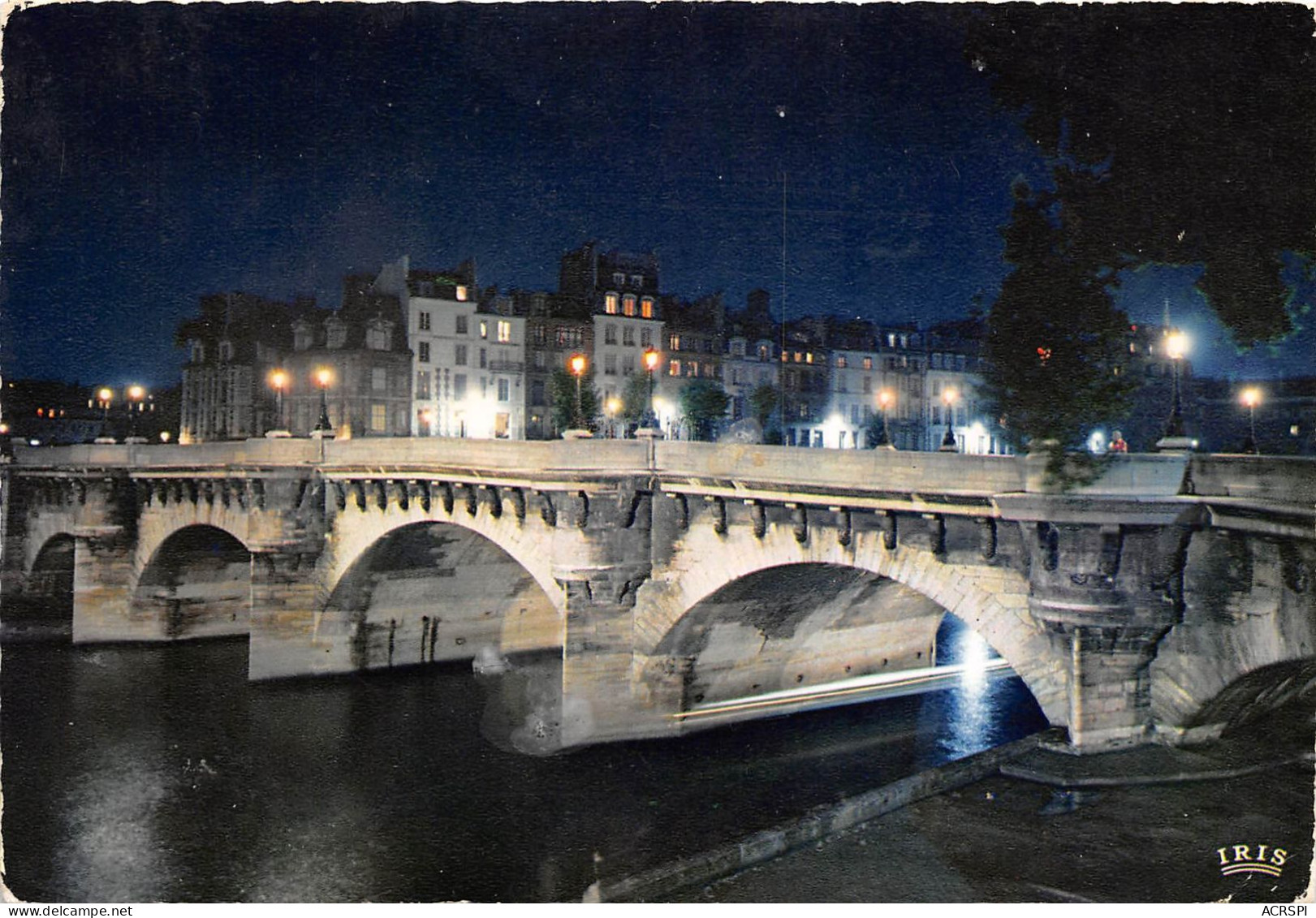 PARIS Le Pont Neuf Illumine 1(scan Recto-verso) MA2145 - Bruggen