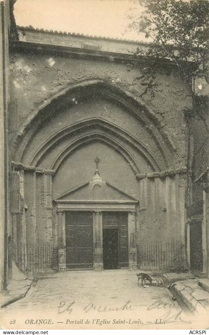 ORANGE  Portail De L'église   8   (scan Recto-verso)MA2144Ter - Orange