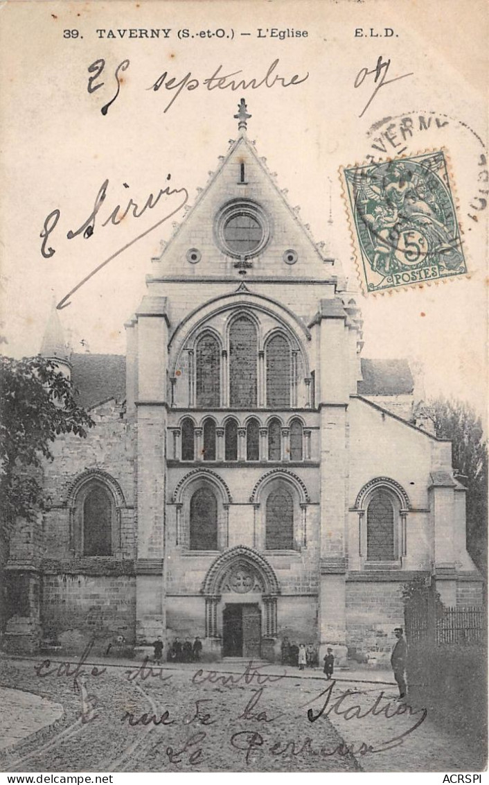 TAVERNY L Eglise 14(scan Recto-verso) MA2144 - Taverny