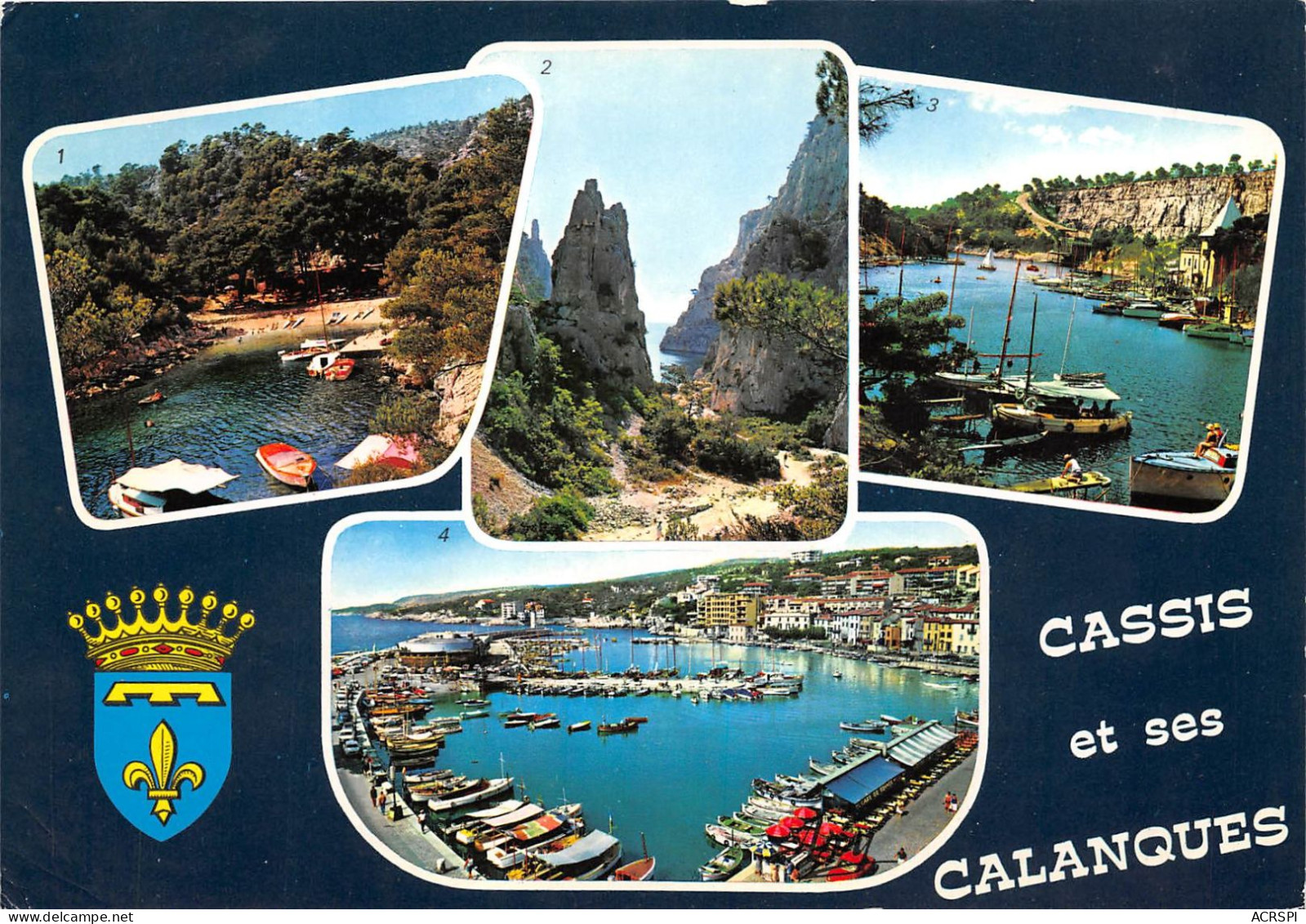 CASSIS Et Ses Calanques Calanque De Port Pin Calanque D En Vau 16(scan Recto-verso) MA2141 - Cassis