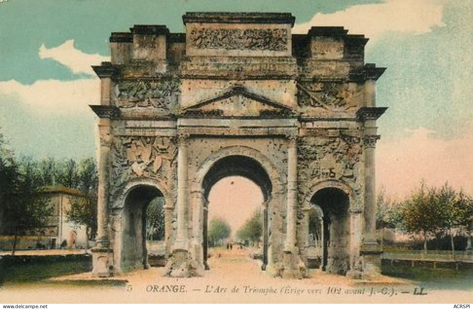  ORANGE lot de 26 vues de l'ARC de Triomphe sur differents editeurs et époques (scan recto-verso)MA2142Ter Boite