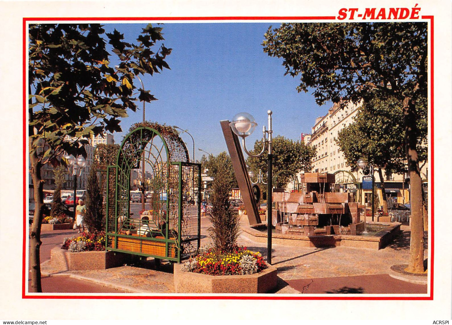 ST MANDE Place Du Generale Leclerc 11(scan Recto-verso) MA2140 - Saint Mande