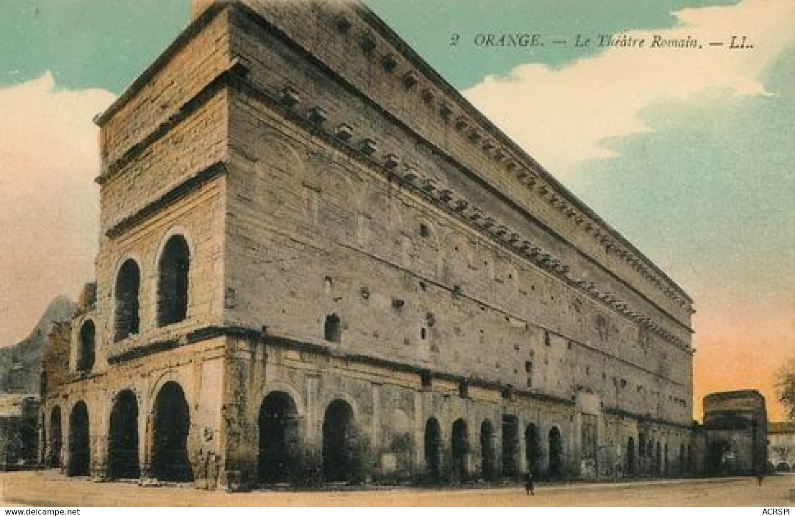 ORANGE lot de 22 cartes anciennes de la facade romaine du monument differents éditeurs  (scan recto-verso)MA2143BisBoite