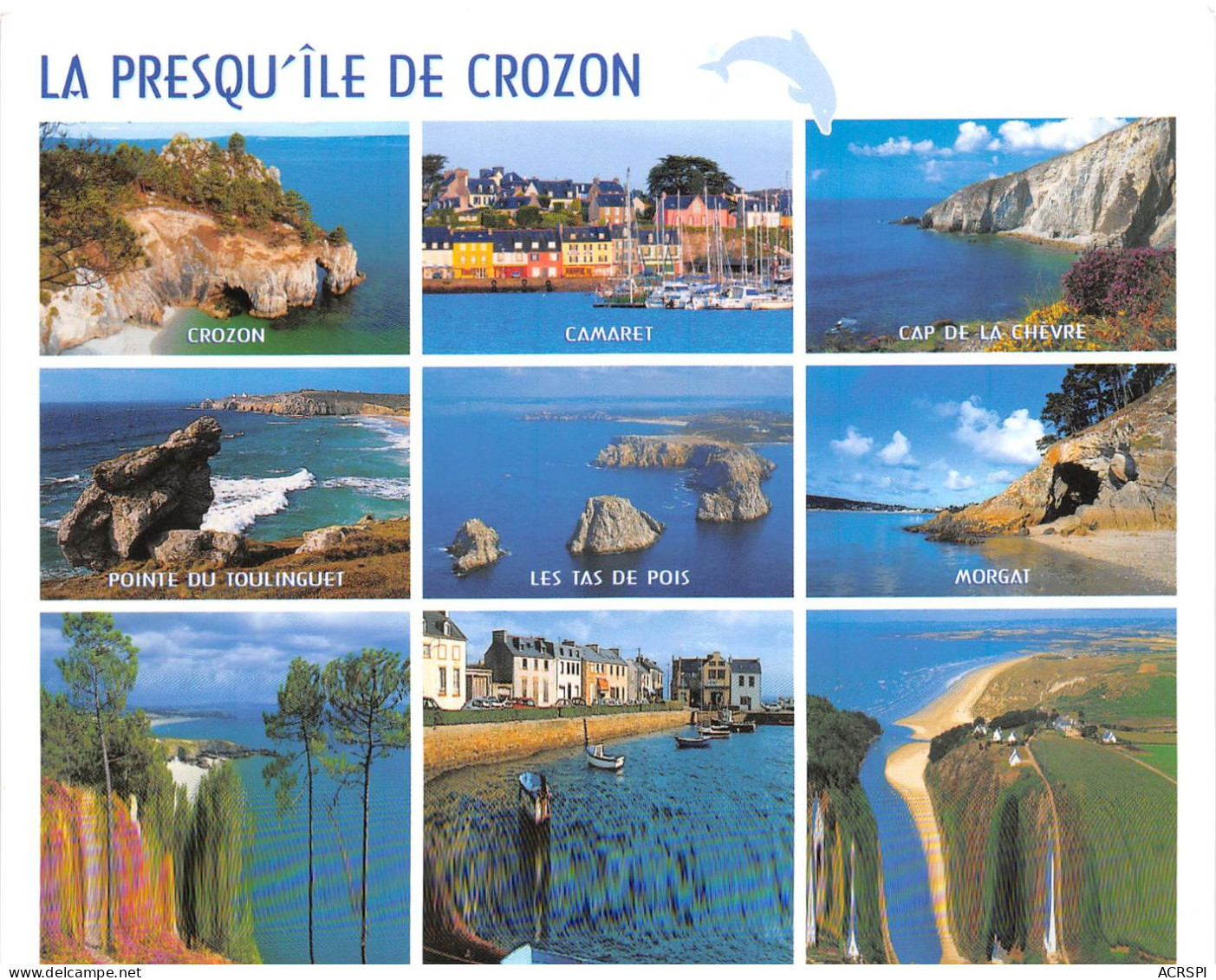 LA PRESQU ILE DE CROZON Les Circuits Touristiques 13(scan Recto-verso) MA2139 - Crozon