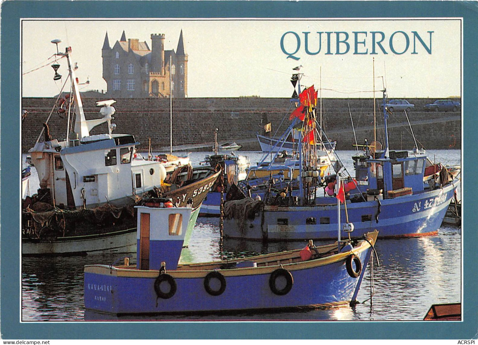 QUIBERON Port Maria Et Le Chateau De TURPOT 8(scan Recto-verso) MA2139 - Quiberon