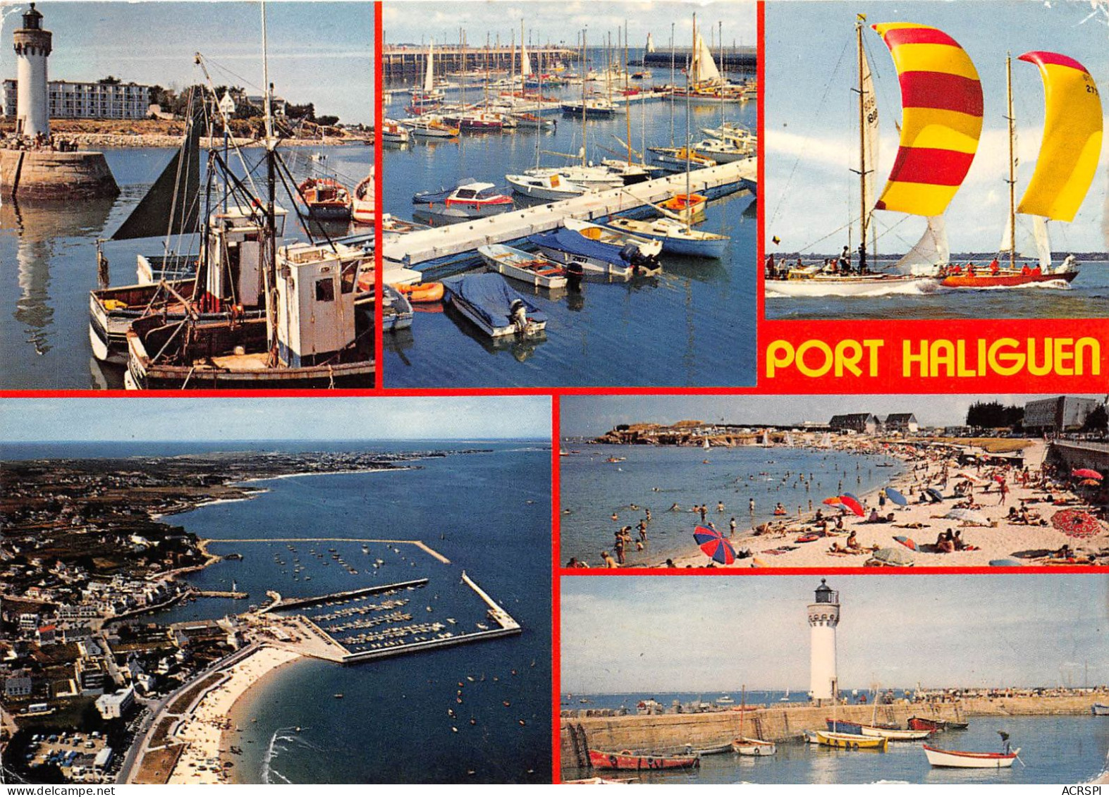 PRESQU ILLE DE QUIBERON PORT HALIGUEN 10(scan Recto-verso) MA2139 - Quiberon