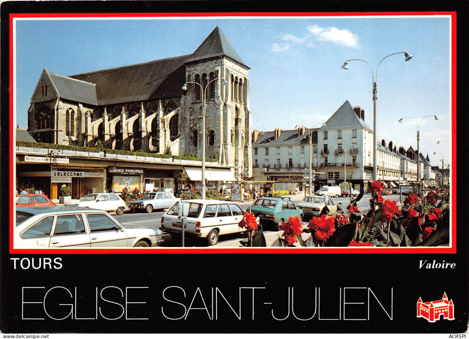 TOURS Eglise Saint Julien 12(scan Recto-verso) MA2138 - Tours