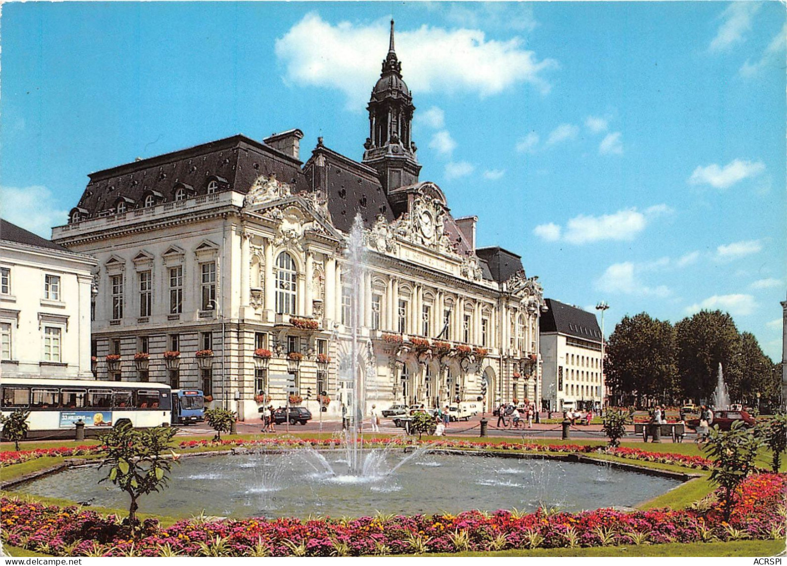 TOURS L Hotel De Ville Edifie De 1896 A 1904 6(scan Recto-verso) MA2138 - Tours