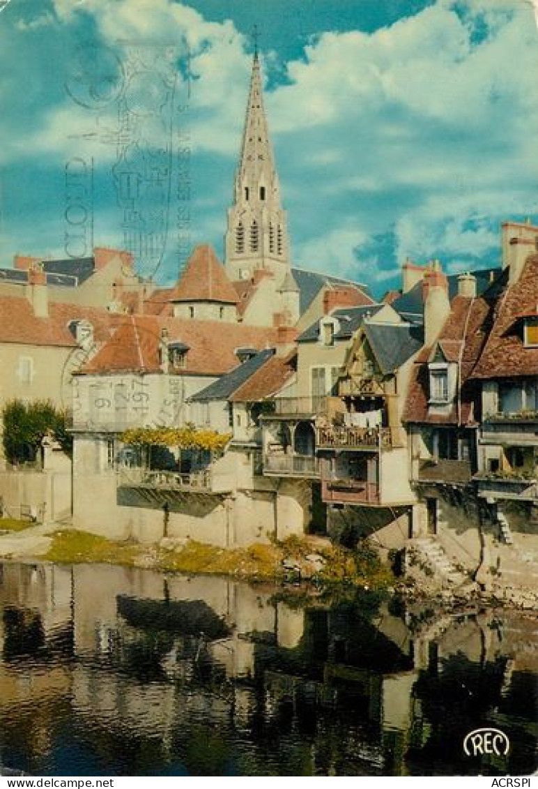 ARGENTON Sur Creuse Les Vieilles Galeries Et L'église  11   (scan Recto-verso)MA2168Ter - Le Blanc