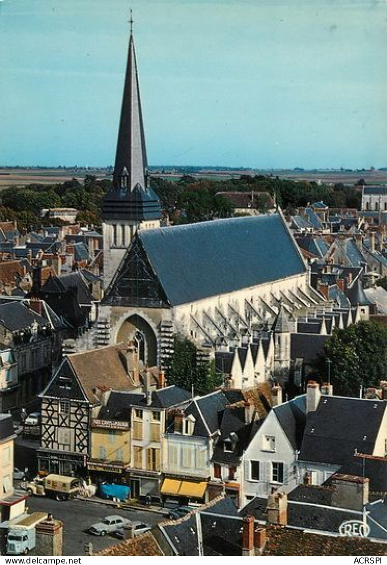 ISSOUDUN   église Saint  CYR  35   (scan Recto-verso)MA2168Bis - Issoudun