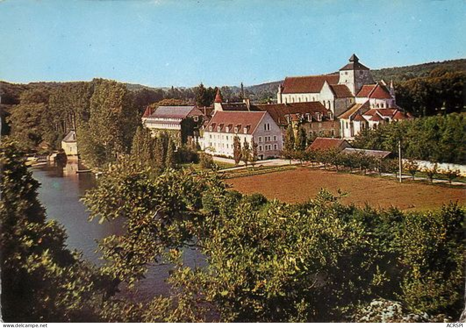 FONTGOMBAULT  Vue Générale De L'abbaye    1   (scan Recto-verso)MA2168Ter - Autres & Non Classés