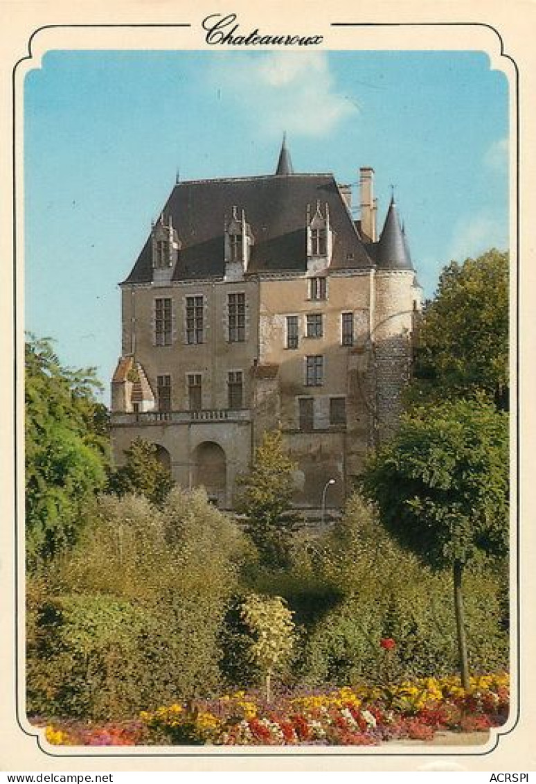 CHATEAUROUX   Chateau RAOUL   14   (scan Recto-verso)MA2168Bis - Chateauroux