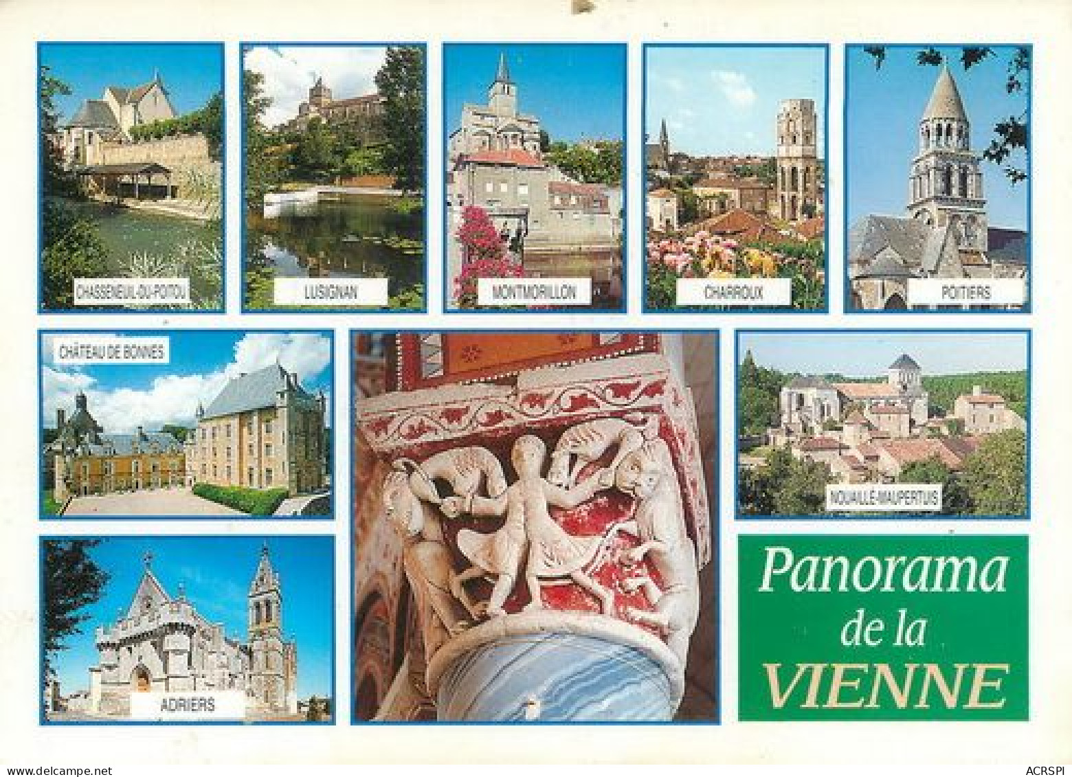 Panorama De La Vienne POITIERS  49   (scan Recto-verso)MA2166Ter - Poitiers