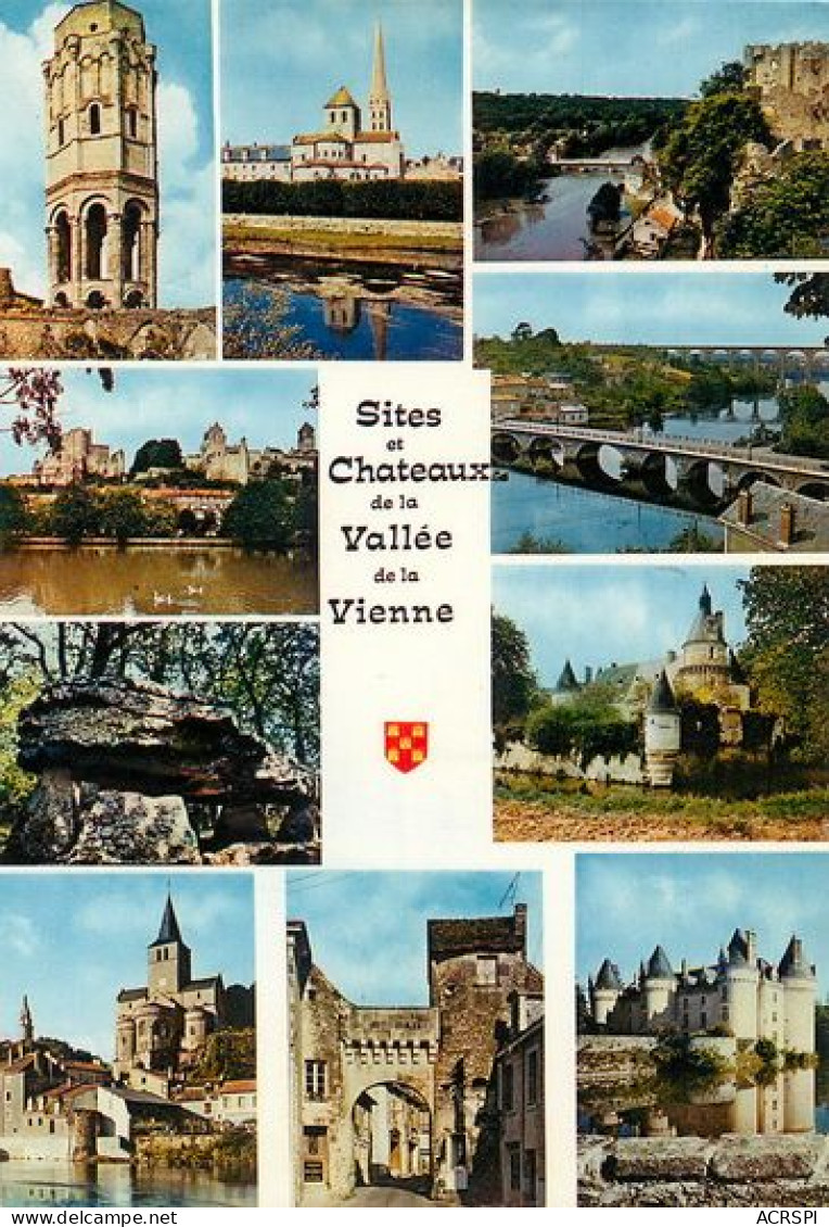 VIENNE Chateaux De La Vallée De La Vienne  40   (scan Recto-verso)MA2166Ter - L'Isle Jourdain