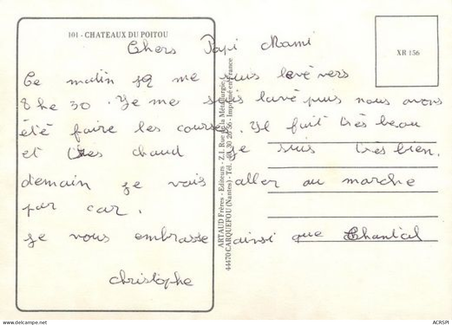 VIENNE Chateaux Du Poitou  41   (scan Recto-verso)MA2166Ter - L'Isle Jourdain