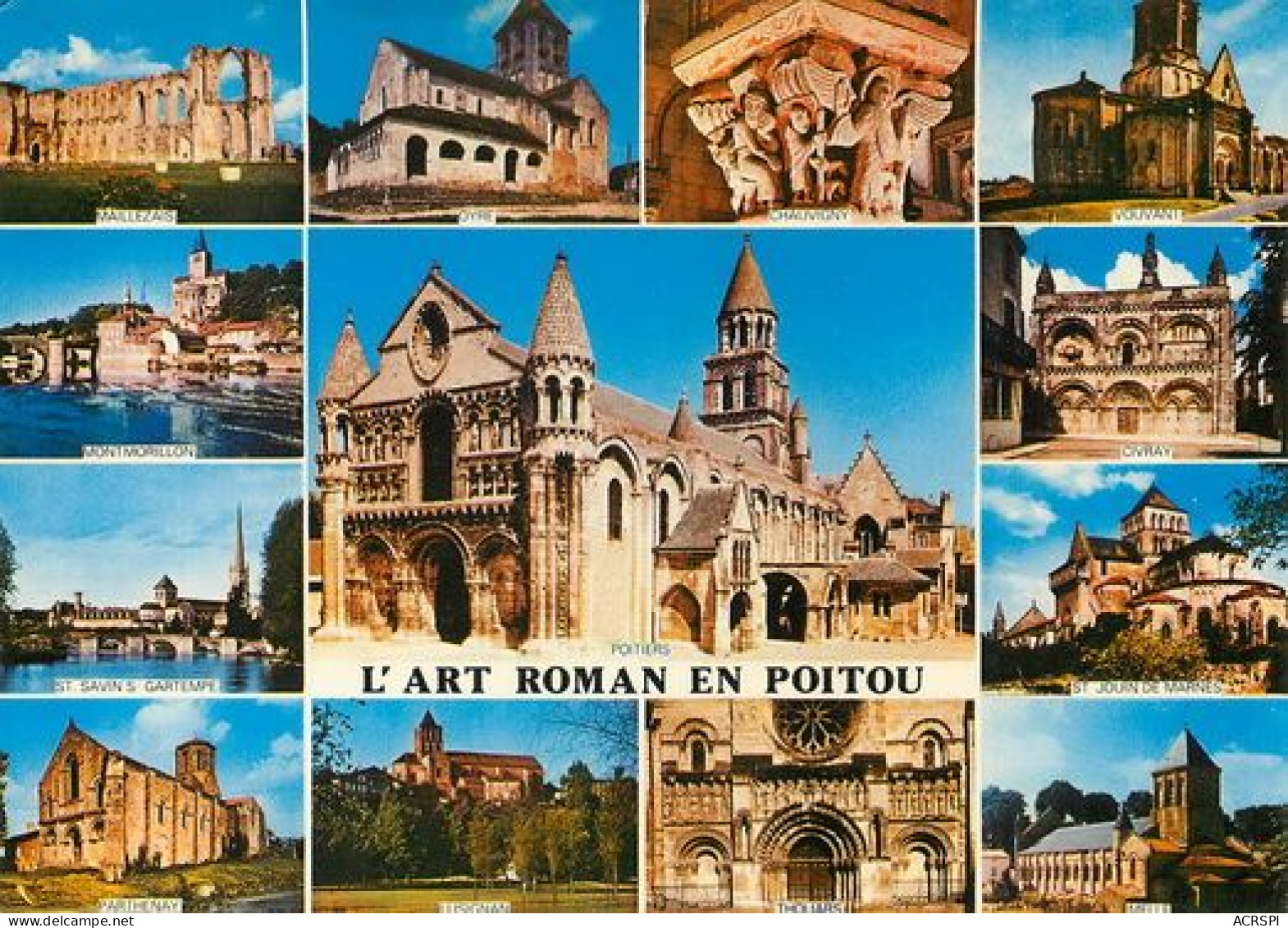 POITIERS L'ar Roman En Poitou   43   (scan Recto-verso)MA2166Ter - Poitiers