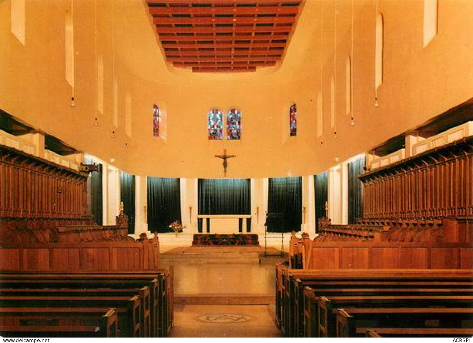 LIGUGE  Intérieur De L'église Du Monastère  37   (scan Recto-verso)MA2166Ter - La Roche Posay