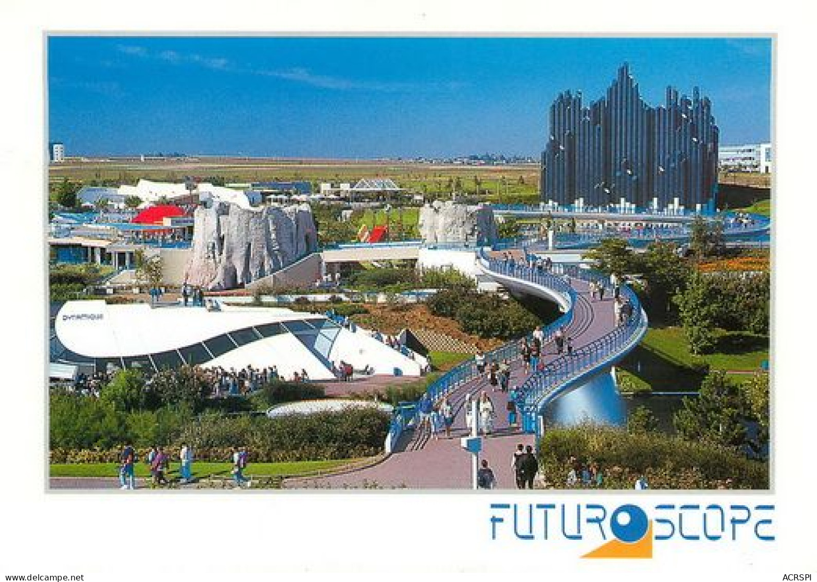 FUTUROSCOPE  Tapis Magique Et Cinema Dynamique  Chasseneuil-du-Poitou  Jaunay-Clan   40   (scan Recto-verso)MA2166Bis - Poitiers