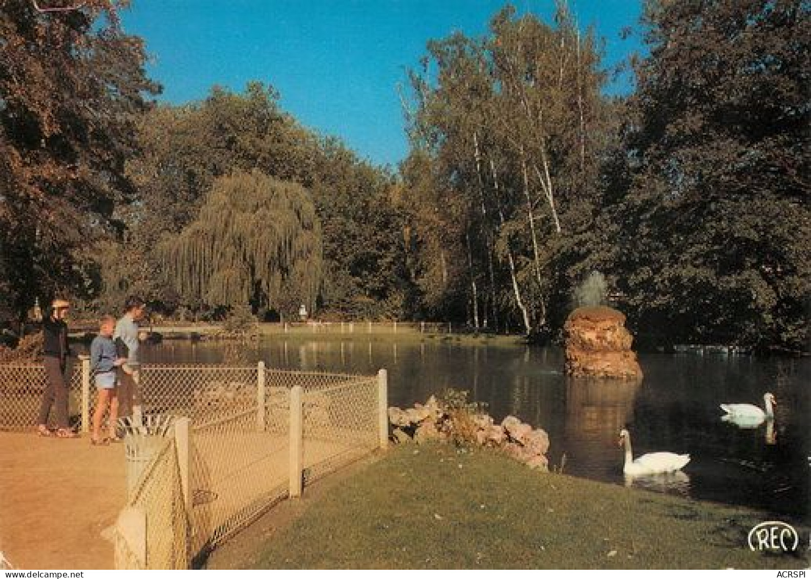 CHATEAUROUX  Le Lac Du Jardin Public    2   (scan Recto-verso)MA2168Bis - Chateauroux