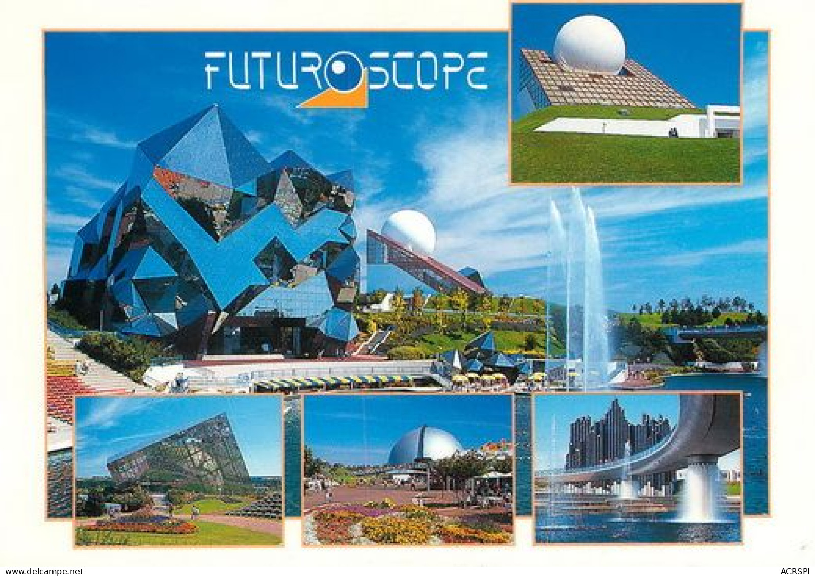 FUTUROSCOPE  Multivue   Chasseneuil-du-Poitou  Jaunay-Clan   33   (scan Recto-verso)MA2166Bis - Poitiers