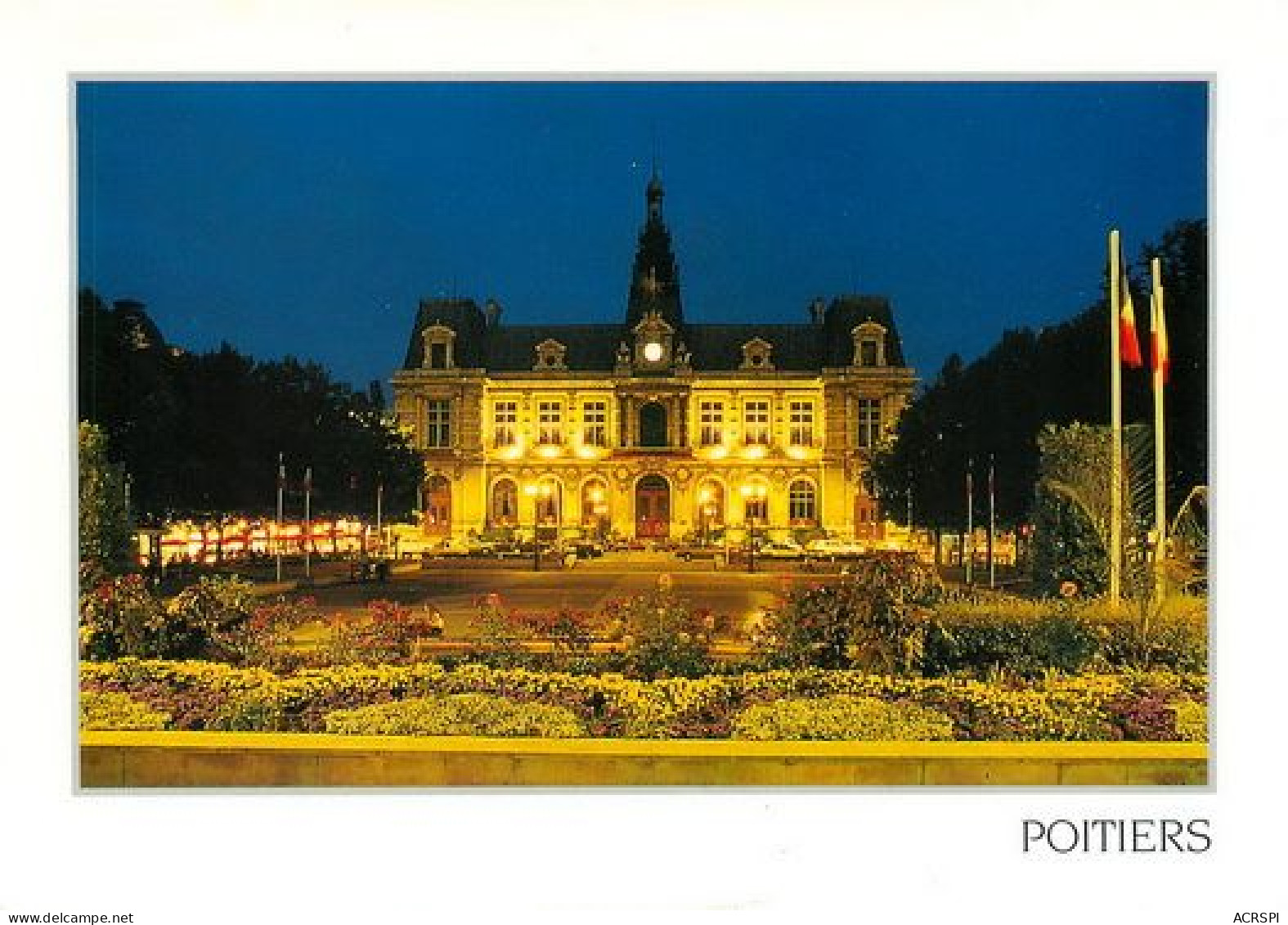  POITIERS  La Mairie  3   (scan Recto-verso)MA2166Bis - Poitiers