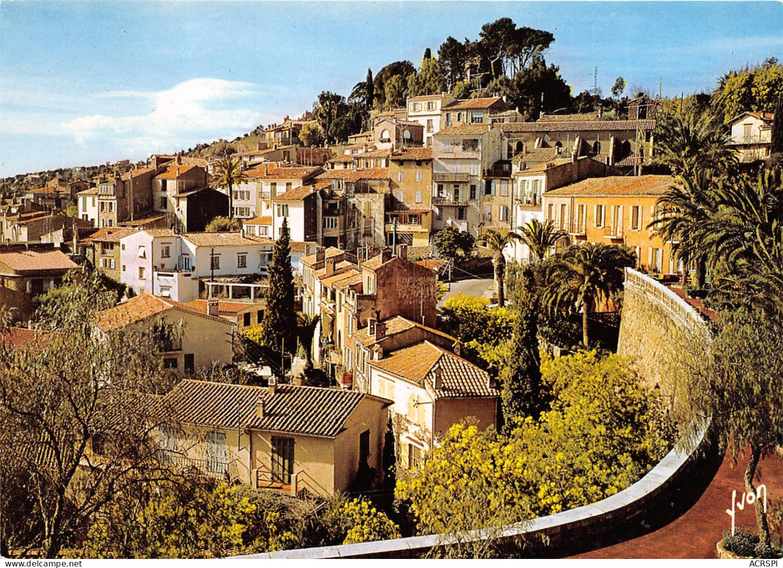 BORMES LES MIMOSAS Village Fleuri 30(scan Recto-verso) MA2165 - Bormes-les-Mimosas