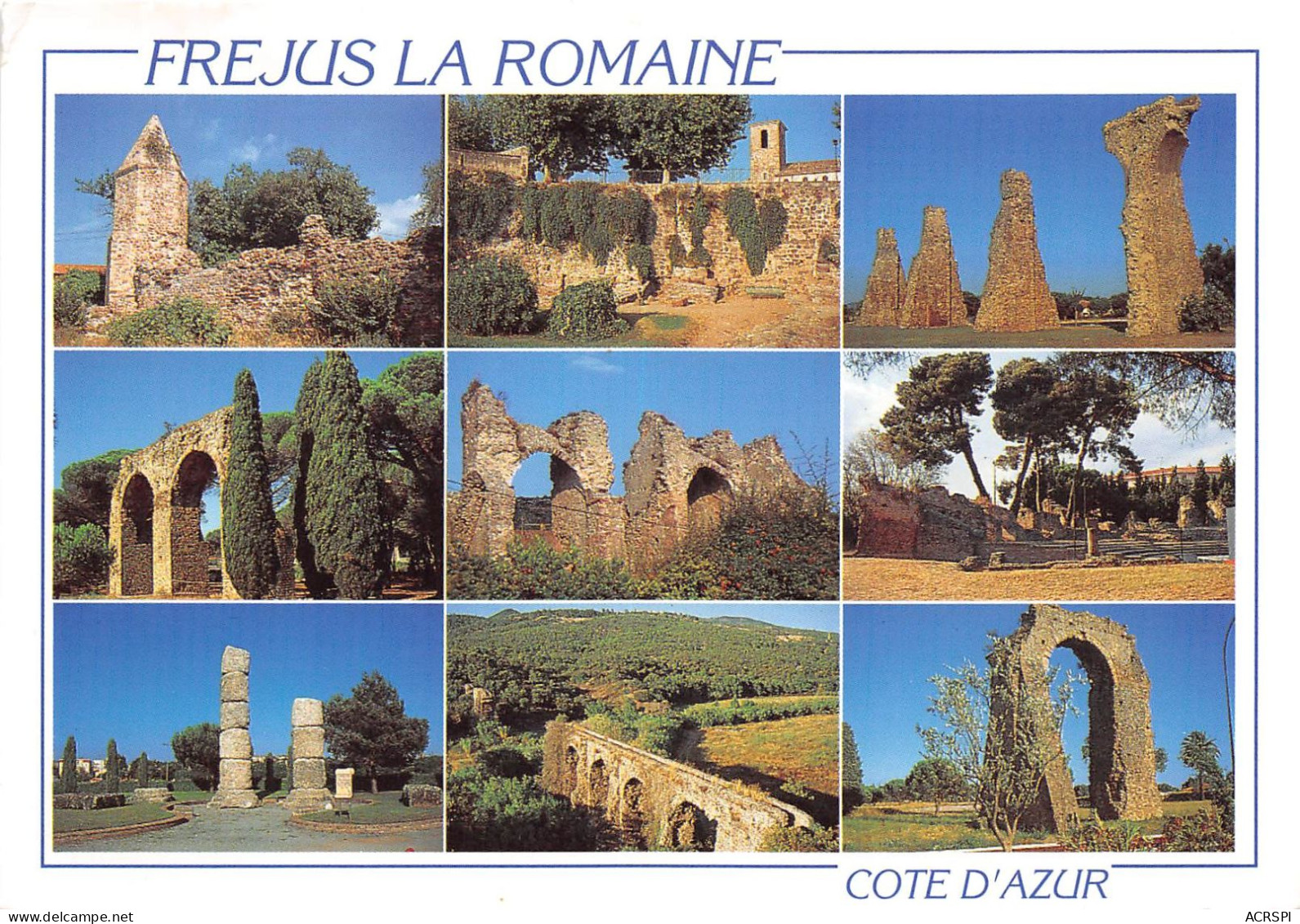 FREUS LA ROMAINE Ses Vestiges Romains 11(scan Recto-verso) MA2165 - Frejus