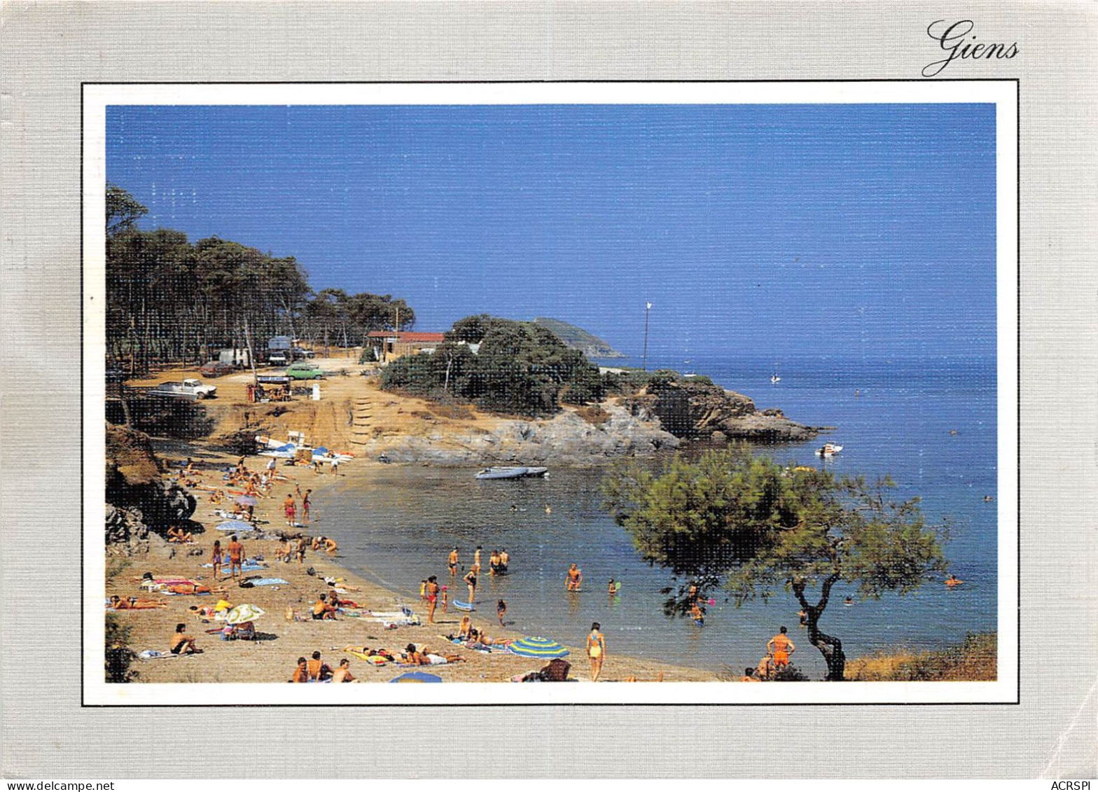 HYERES LES PALMIERS Giens La Plage De La Madrague 4(scan Recto-verso) MA2165 - Hyeres