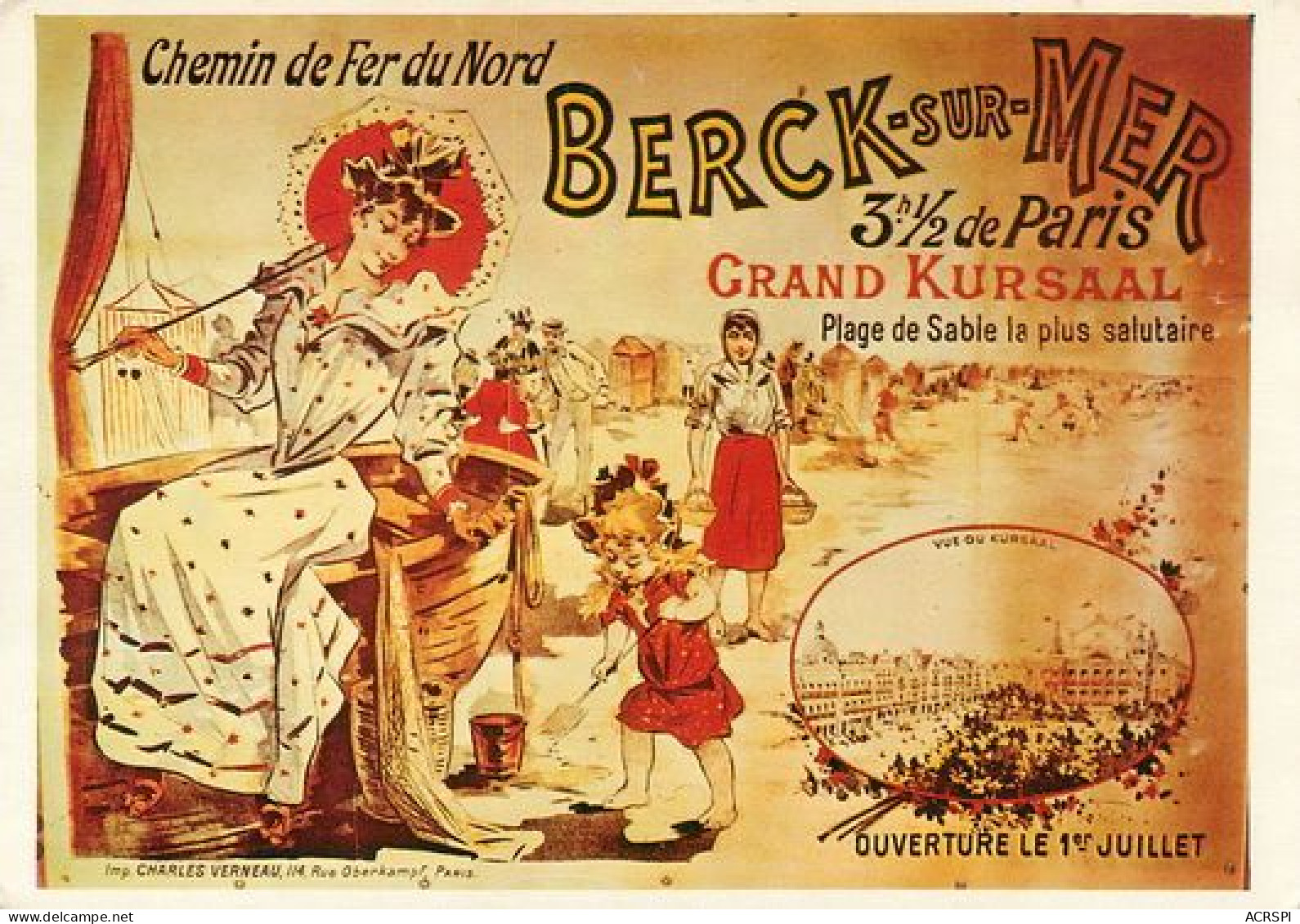 BERCK Sur MER Plage Du Grand KURSAAL  37 (scan Recto-verso)MA2164Ter - Berck