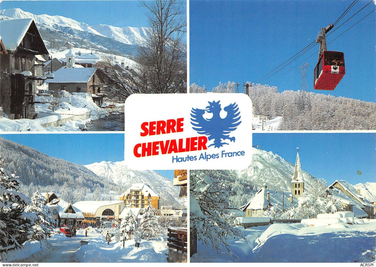 Station De SERRE CHEVALIER 17(scan Recto-verso) MA2164 - Serre Chevalier