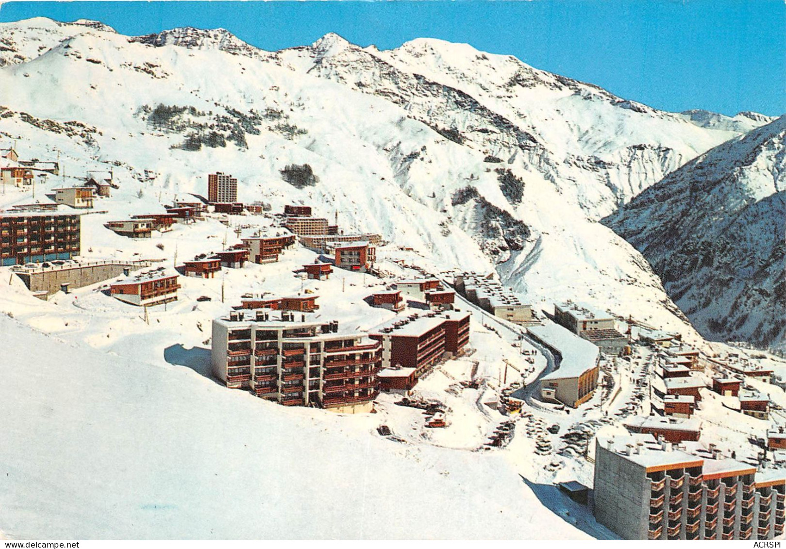 ORCIERES MERLETTE Panorama Sur La Station Et Le Sommet De Chabriere 5(scan Recto-verso) MA2164 - Orcieres